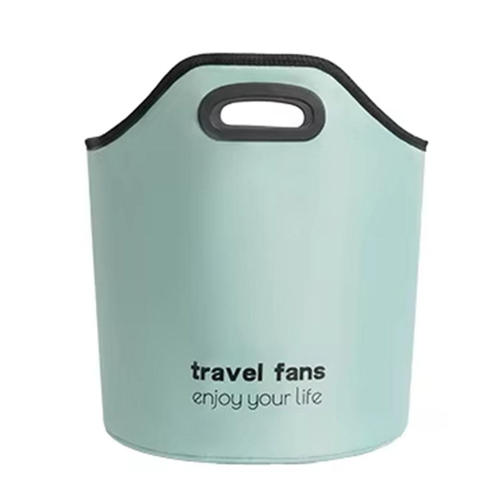 Portable Travel Foot Washing Bucket Foldable Foot Bath Bucket Wash Basin Fruits Washbasin  Spa