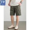 ROMON Men's American Style Cotton Workwear Shorts