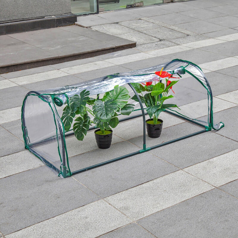 Transparent Garden Warmer Cover Vegetable Flower and Plant Insulated Warming Shed Greenhouse Warming Sunroom Rainproof Cover New