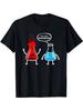 Funny Chemistry Nerd Graphic Tee for Women Casual T Shirt with "Black Hole Overreacting" Design Crew Neck Clothing