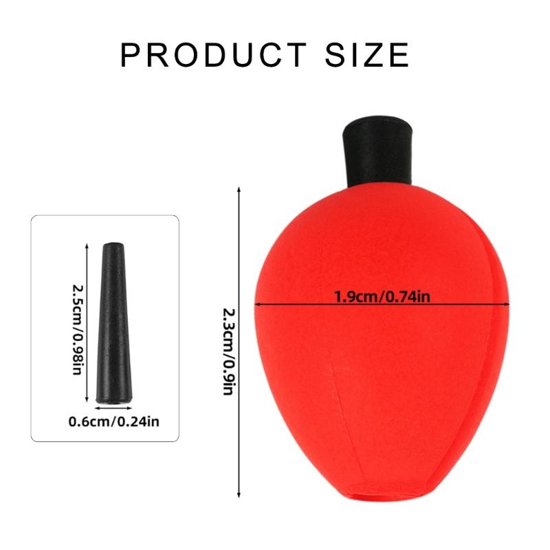 Fishing Bobbers Fishing Tackle Foam Strikes Indicators Float for Trout Freshwater Saltwater Fly Fishing Float