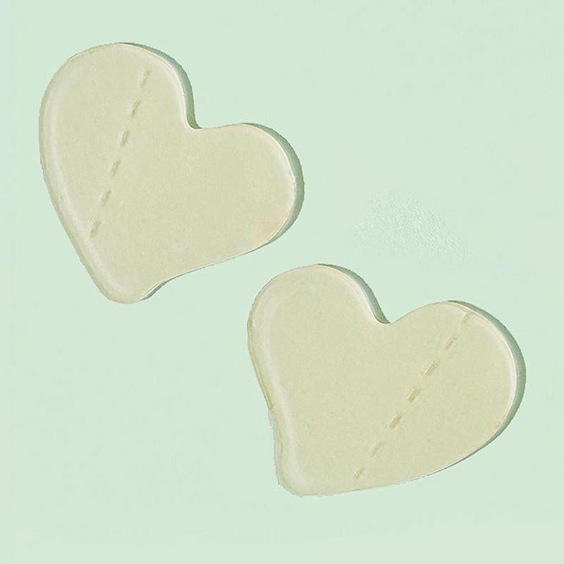 Heart-Shaped Elf Ear Support Stickers Invisible Ear Corrector Earlobe Support Patches Elf Ear Makeup V-Face Stickers Easy Use