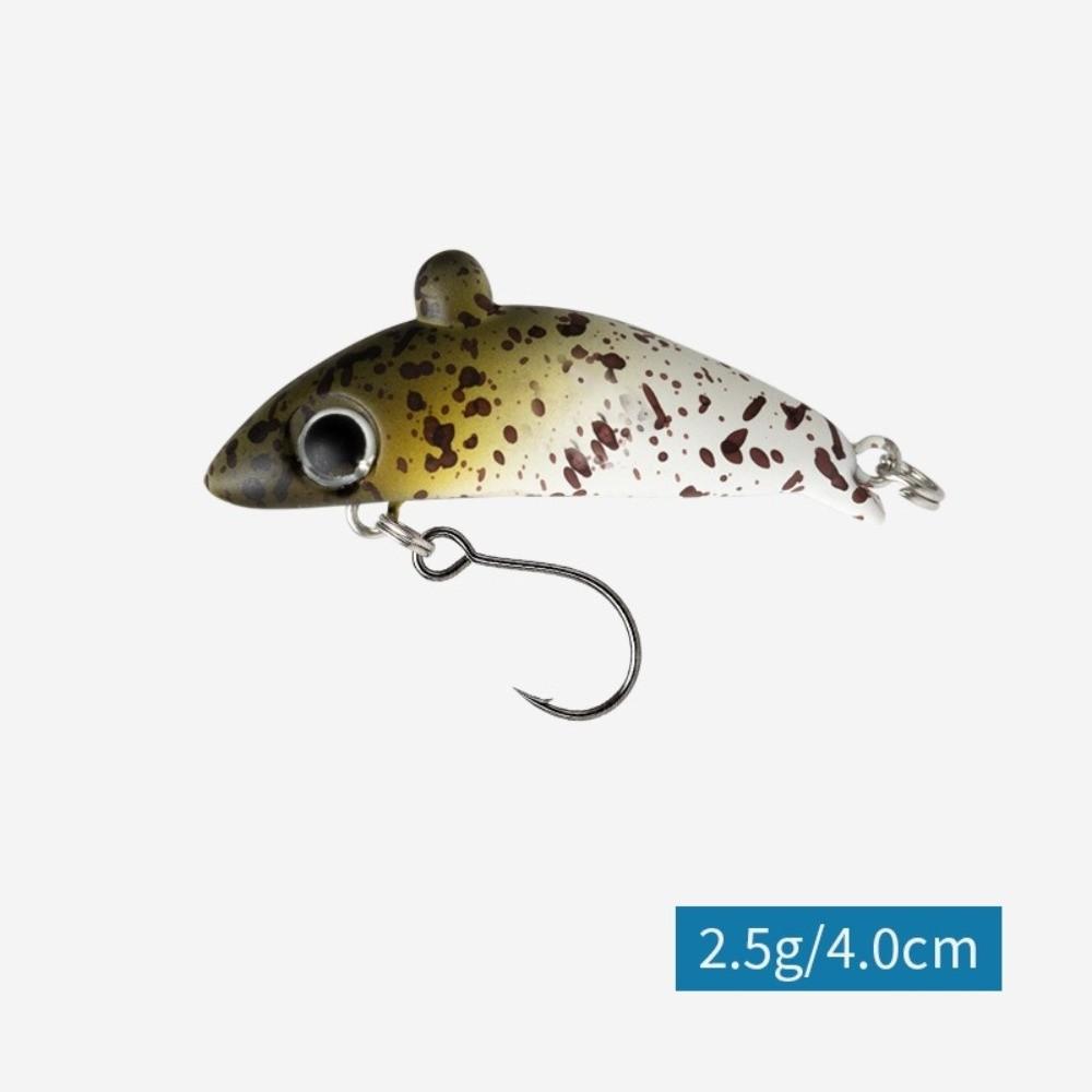 2.5g Weight Hard Bait Fishing Lure Single Hook Full Water Layer Lure Bionic Hard Bait For Trout