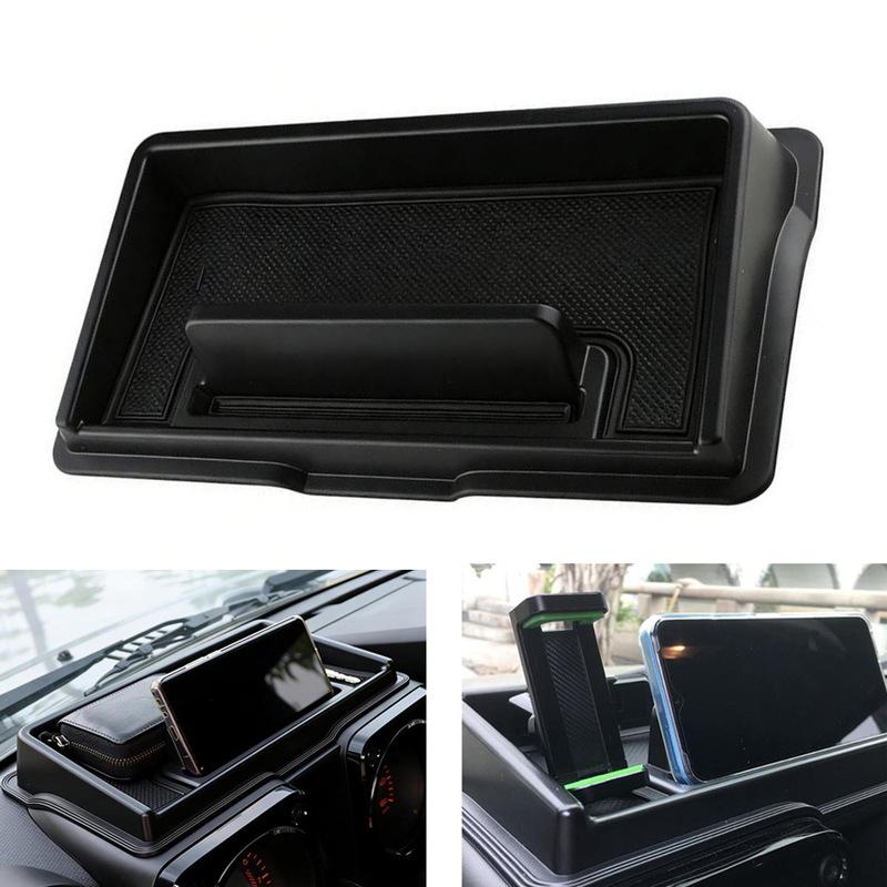 The Dashboard Special Storage Box  Ert Tray Phone Holder With Non-slip Mat For Suzuki For Jimny - Auto Interior Parts