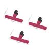 1/3pcs Portable Silicone Food Bag Clips – Kitchen Storage & Travel Essential for Sealing Snacks, Coffee, and Pet Food