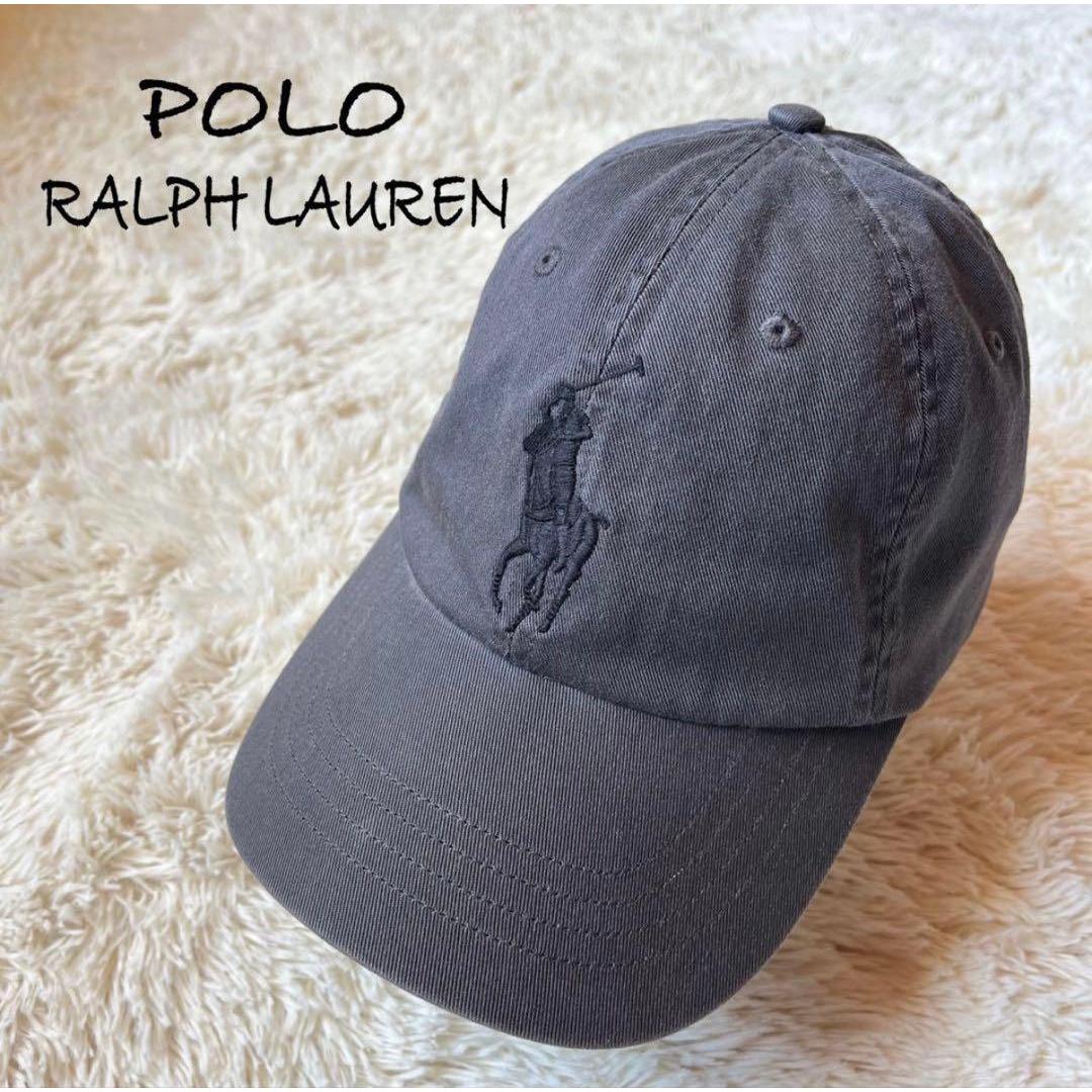Used POLO RALPH LAUREN Ralph Lauren Cap Charcoal Gray