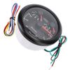 85mm 3 in 1 Speedometer 3000rpm Tachometer 8 to 16V Voltmeter 7 Colors Backlight E-1Celsius4-1Celsius2-3Celsius4-F Fuel   Gauge for RV Yacht Truck