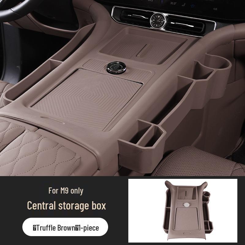 AITO M9 Silicone Mat Wireless Charging Cup Holder for Central Control Panel