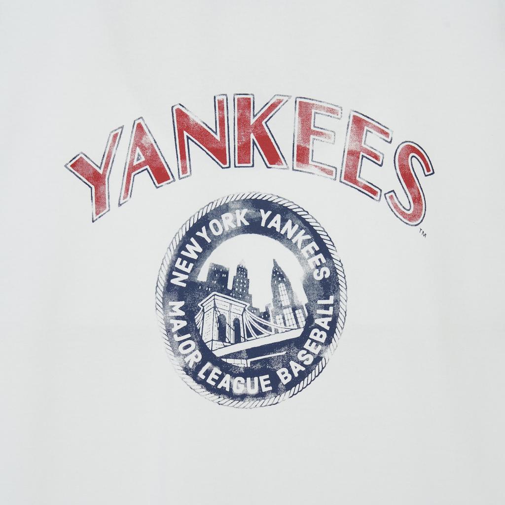 New MLB New York Yankees T Shirts Unisex White 3ATSN0143-50WHS