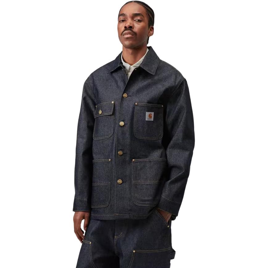 Carhartt WIP FW25 Aden Chore Coat Lange Mouw Werkjas Heren jassen I036256-01-01