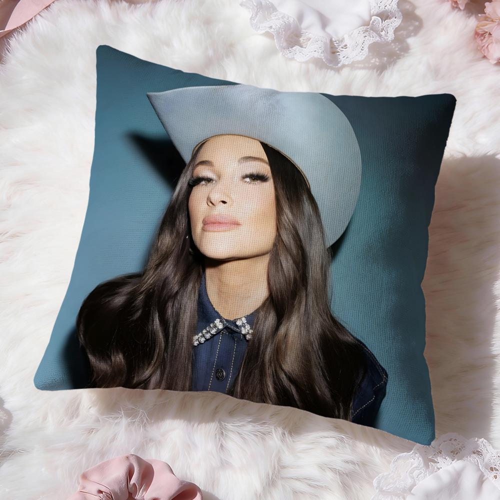 k-Kacey Musgraves Cushion Cover Premium Comfort Reversible Pillow Cove -Two In One Design for Any Room & Car Interior