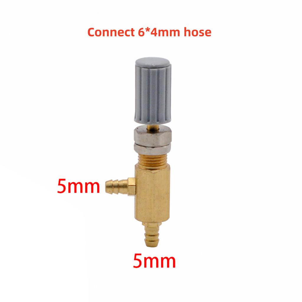 1 peça Válvula Reguladora de Turbina Dental 3mm 5mm Dupla Porta Controle de Pressão Para Unidade de Cadeira Substituição Ferramentas de Dentista