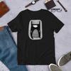 STRAIGHT CUT T-SHIRT Rabbit Monster Shirt Folk Art Print Birthday Housewarming Gifts Creepy Cute Gothic Bunny Creatures Funny Weird Cryptid