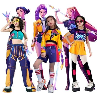 Kpop Rumi Zoey Mira Cosplay Kostüm Kind Kinder Mädchen Anzug Idol Rollenspiel Outfits Halloween Karneval Weihnachtsgeschenk