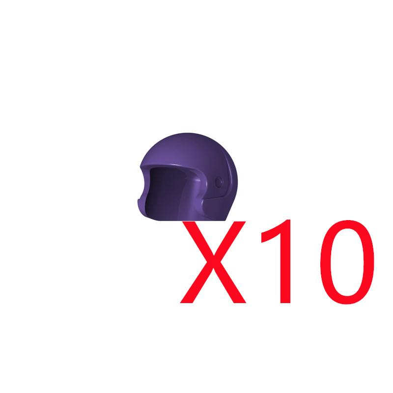 Building Blocks Accessories Military Figure Fireman Pilot Football Player Helmet Navy Cowboy Hat Oxygen Bottle Brick Toy K060