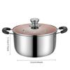 10 Inch Stock Pot Stainless Steel Stock Soup Pasta Pot with Lid Double Heatproof Handles Non Toxic & Healthy Dishwasher Safe