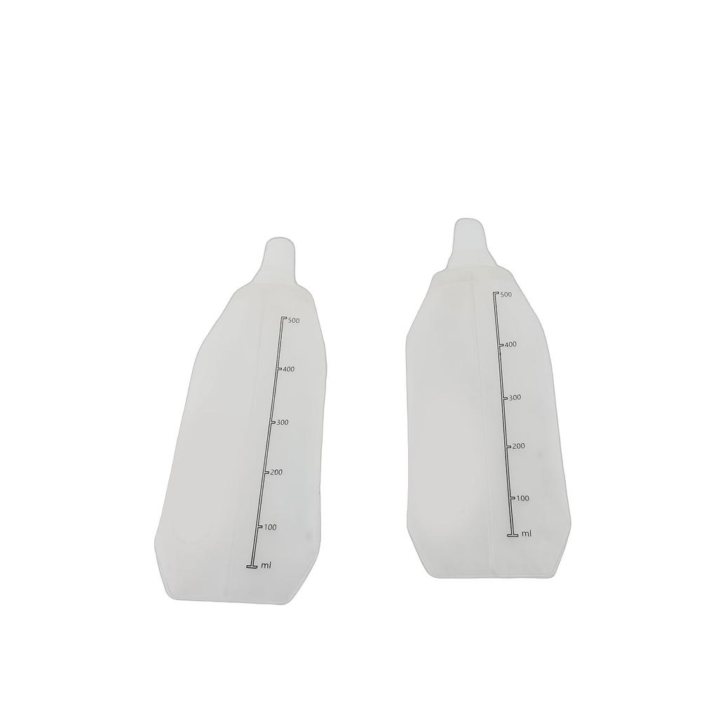 2PCS Flasque Souple TPU Pliable Anti-fuite Bouteille d'Eau Souple avec Bouchon Anti-poussière pour Vélo Course Randonnée Hydratation