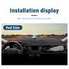 For Skoda Kodiaq 2016 2017 2018 2019 2020 2021 2022 Car Dashboard Sunshade Mat Anti-Glare Pad Heat Insulation Non-Slip Cover