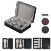 2/4/6/8/10/12 Slots Watch Suitcase Organizer Portable Zipper Watch Case Bracelets Men's and Women's Multifunctional Display Box