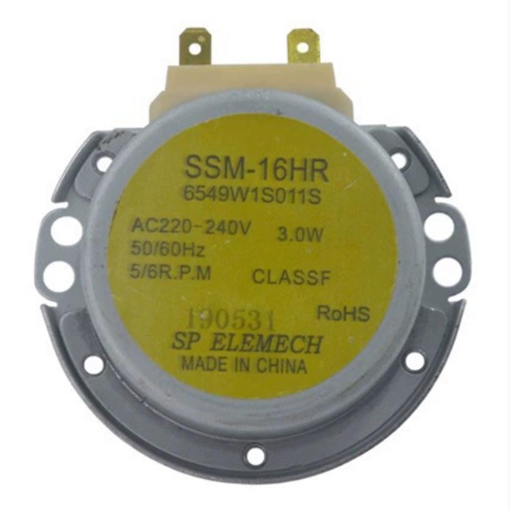 1PC Turntable Motor A55X Microwave Turntable Motor Stable, High-Torque Heat Resistant 6549W1S011S Replacement Accessories