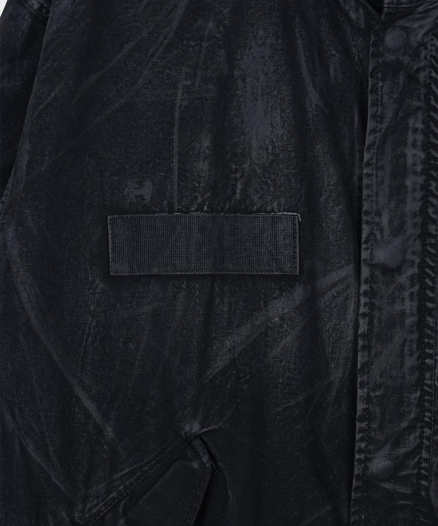 Surface Edition Waxed M-65 Fishtail Parka Black