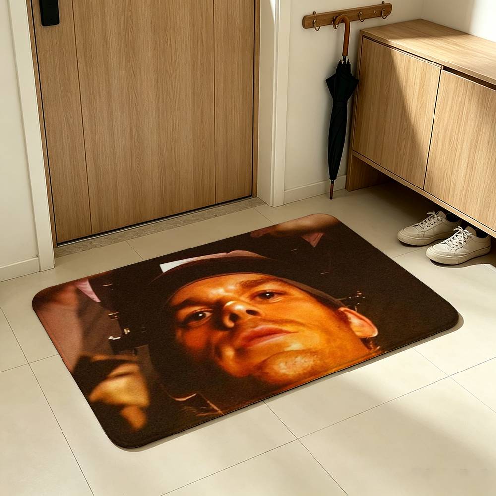 Dexter Morgan Shower Room Absorbent Small Floor Mat Soft Comfortable Decorative Foot Mat