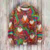 Christmas Sweatshirts For Women Knit Sweater Cute Shirt Fall Crewneck Pullover Tops