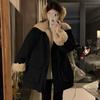 Zhao Lusi Same Style Womens Winter Coat Thick Fleece Parka Jacket Cold Weather