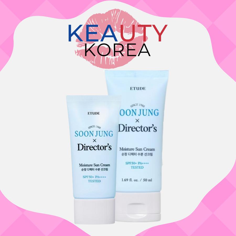 Etude SOON JUNG X Director's Moisture  Sun Cream SPF50+PA++++50ml+20ml