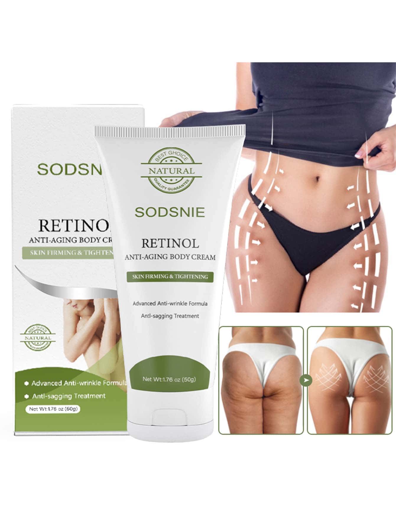 

50 г лосьона для тела с ретинолом, увлажняющего и укрепляющего антивозрастного лосьона для тела one-size белый