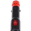 12V-24V 8A Male Car Lighter Socket Plug Connector With Red On/Off Switch