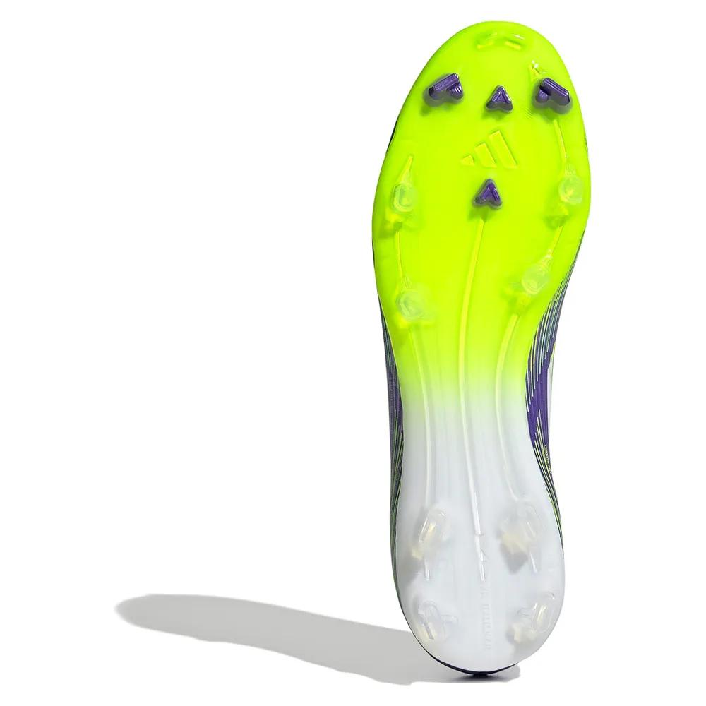 Adidas f50 league soccer shoes laceless purple
