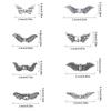 60/160pcs Wing Beads Antique Silver Color Spacer Beads Charm for DIY Beaded Bracelets Jewelry Handmade Making Supplies