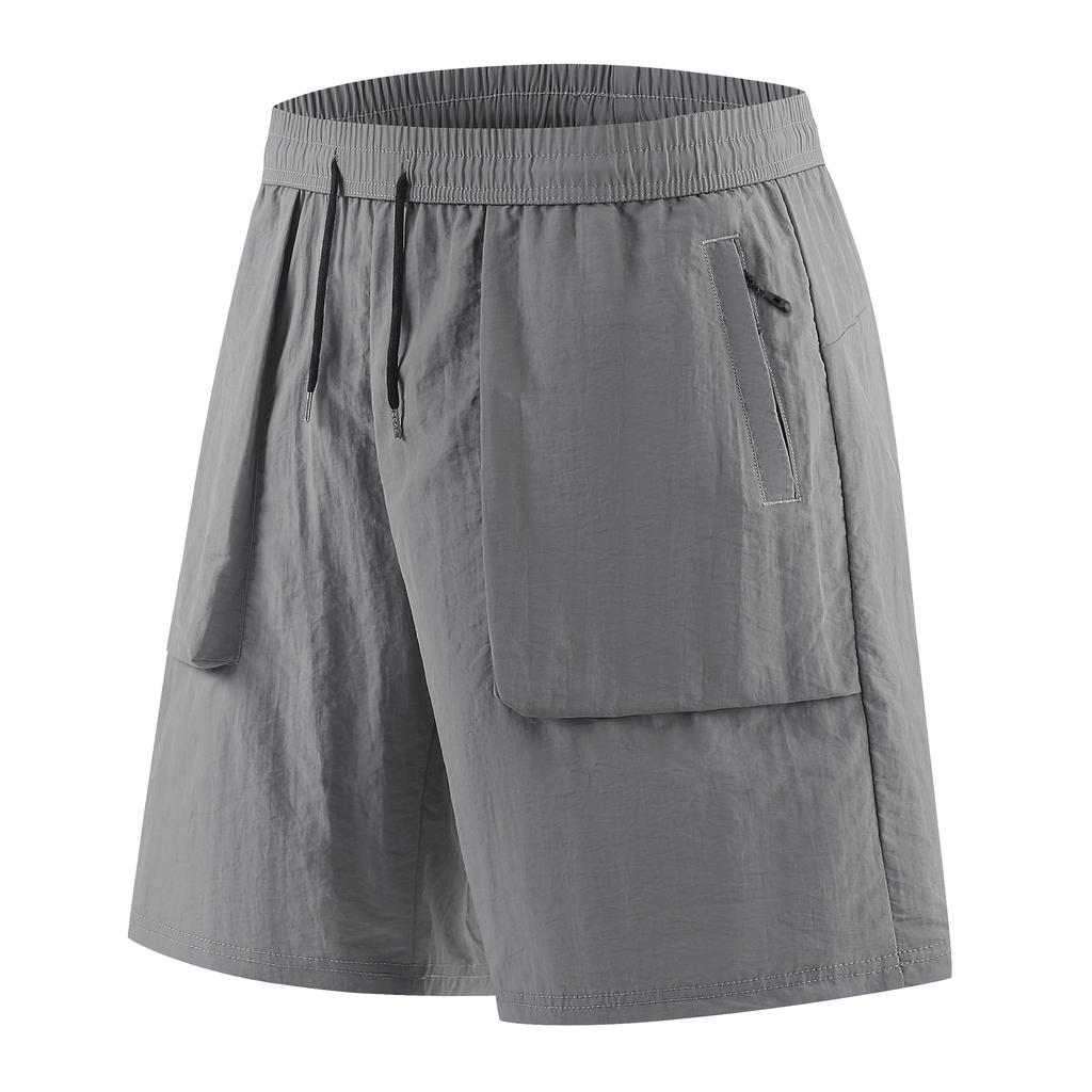 Summer Shorts Men's Five Point Sports Pants Solid Color Pants Men's Casual Pants