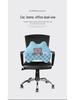 Cartoon Bear Memory Foam Lumbar & Headrest Pillow Set for Car