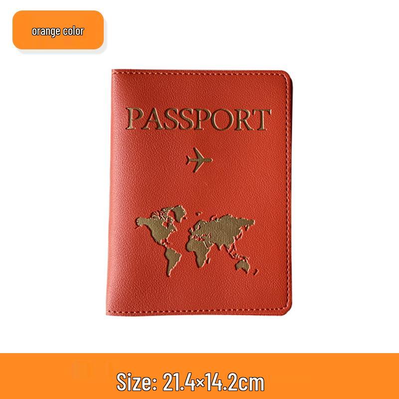 Set di Etichette Multicolore per Passaporto e Bagaglio Transfrontaliero - Organizer Multifunzionale in Pelle PU (Logo Personalizzabile)