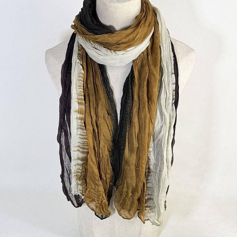 Women's Cotton and Linen Scarf Fashionable and Versatile Temperament Scarf Warm and Soft Scarf
