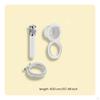 Recessed Transom Shower Embedded Enclosure Shielded Lid Stainless Steel Marine Sprayer for