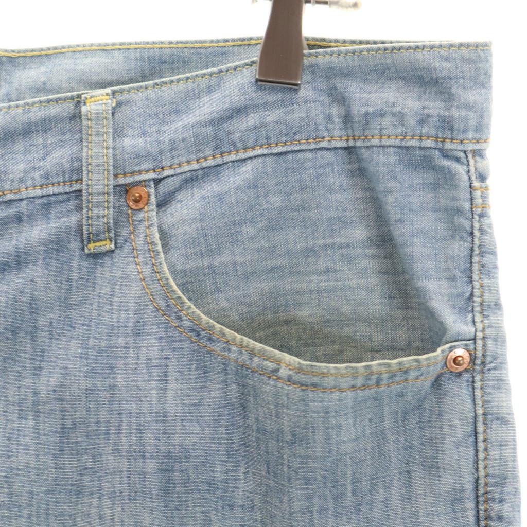 Levi's 502 Chambray Shorts W34 blau Herren Gebraucht