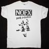 Stylish Black Cotton T-Shirt Commemorating NOFX Final Shows 1983-2024 with Skull and Band Logo Print Graphic T-Shirt
