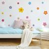 Children's Bedroom Wall Stickers Kindergarten Decoration Bedroom Accessories Colorful Flowers Wall Decorations Living Room