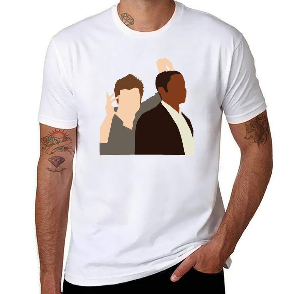 Shawn and Gus TShirt Breathable Workout Short Sleeve Top