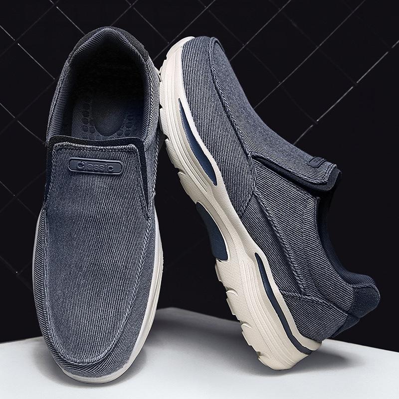 Cloth Shoes Men's Old Beijing Cloth Shoes Thick Soled Men's Oversized Size 48 Cloth Shoes