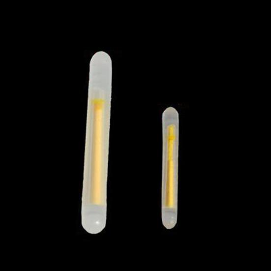 50Pcs Fishing Luminous Fish Attract Float Rod Lights Night Dark Glow Stick Tool