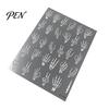 Easy Apply Nail Stickers Halloween Art Stickers, 5D Embossed Skull Pumpkin Ghost Fingertip Decoration Sticker Decals, Waterproof Self Adhesive