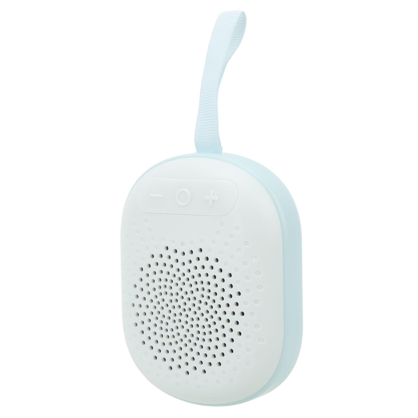 

Portable Wireless Speaker with Lanyard IPX4 Waterproof RGB Light 2 Connection Mode Speaker for Outdoor Travel