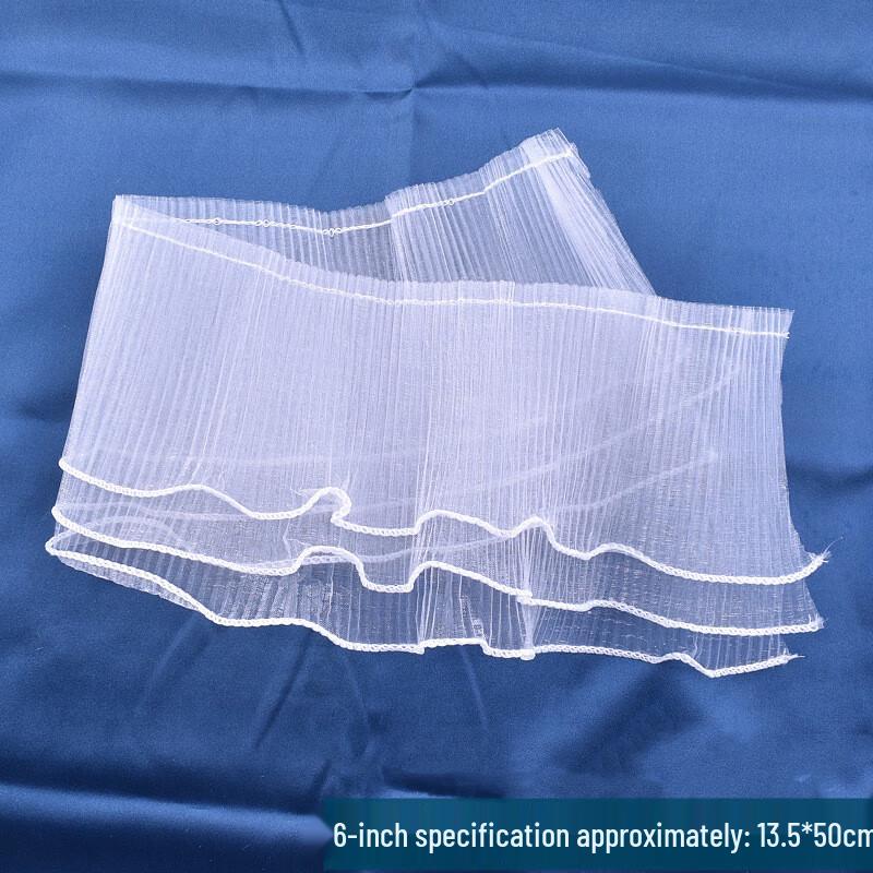 ZISIZ 3-Layer Pleated Cake Decorating Surround