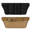 PHOENIX IKKI Small Item Storage Camouflage Utility Outdoor Tactical Military Crossbody Waist Bag Waist Pouch Work Belt Black Multi-Pocket