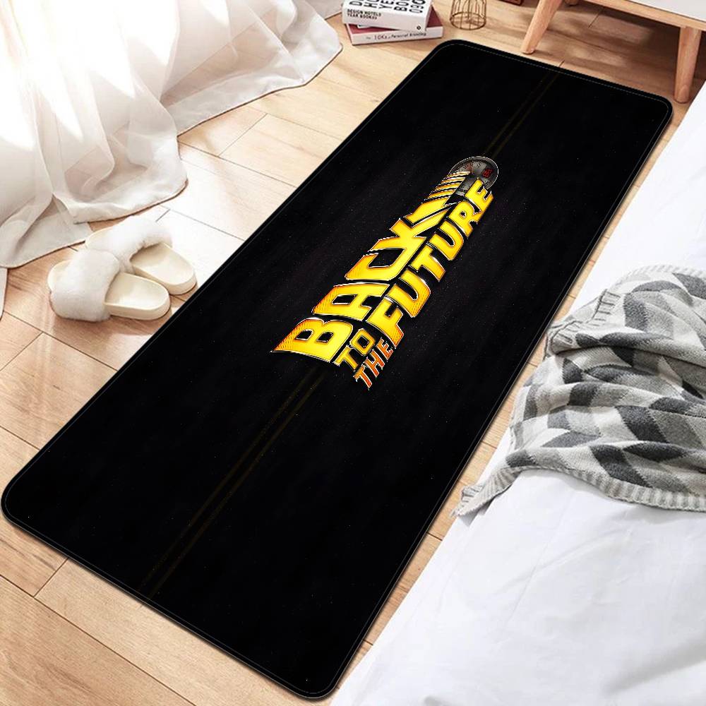 Movie B-Back To The Future Game Bathroom Mat Kids Room Bedroom Decoration Balcony Anti-Slip Doormat Living Room Welcome Rug