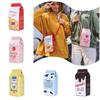 2020 Sommer Neu Fruchtmuster Pu Mini Umhängetasche Niedliche Cartoon Erdbeere Banane Milch Schultertasche Erdbeere Orange Schokolade Banane Milch)